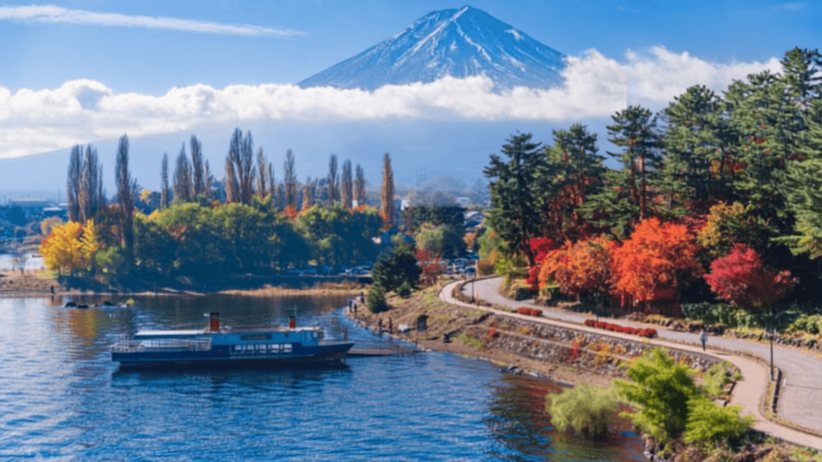 Witnessing Mount Fuji: Lake Kawaguchi Cruises & Panoramic Ropeway Views
