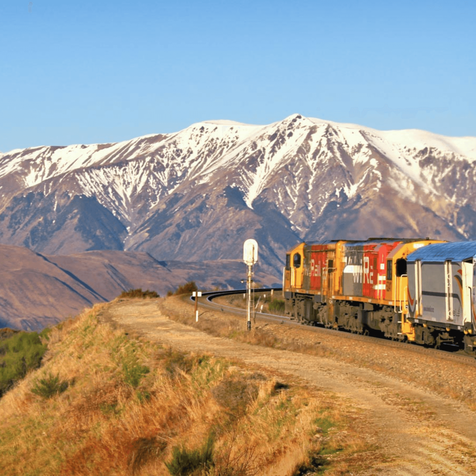 Iconic Scenic Train Journeys Experience three of the world’s most breathtaking rail journeys – the Northern Explorer, Coastal Pacific, and TranzAlpine Trains. Travel through rolling farmlands, volcanic plateaus, rugged coastlines, and the snow-capped Southern Alps, capturing New Zealand’s most iconic landscapes from the comfort of your seat.
