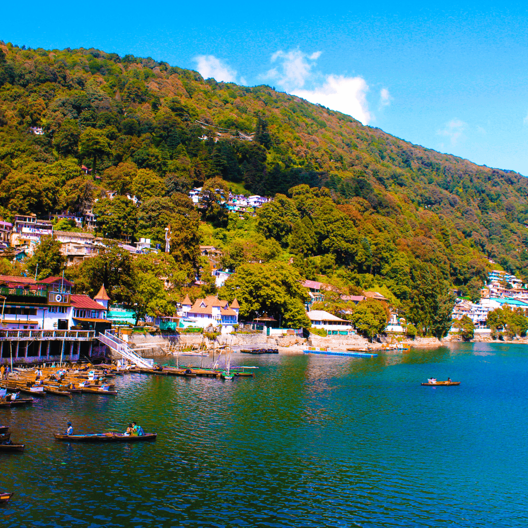 Enjoy a serene boat ride on Nainital's emblematic Naini Lake, followed by a visit to the sacred Nainadevi Temple, offering spiritual solace and panoramic views of the surrounding mountains.