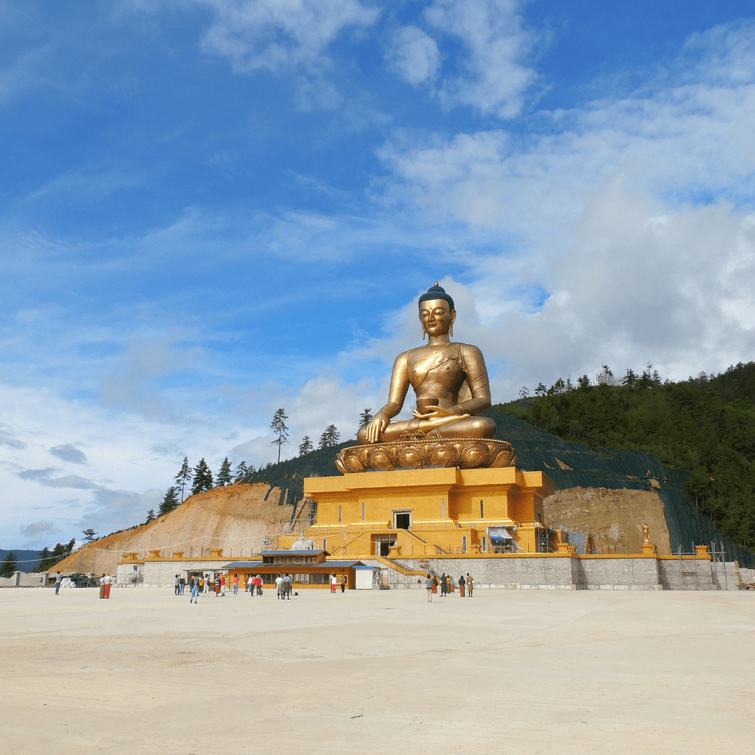 Chuzom: Witness the confluence of Paro and Thimphu rivers, adorned with three unique stupas.