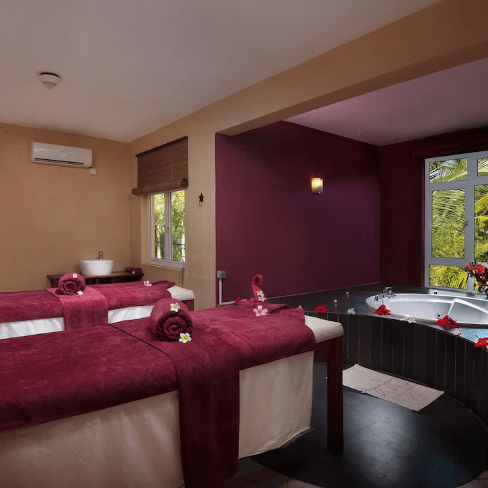 Rejuvenate with luxurious spa treatments.